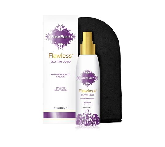 Fake Bake Flawless Self-Tan Liquid samoopalacz w płynie 177ml + rękawica