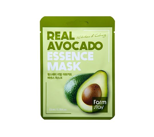 Farm Stay Real Avocado Essence Mask przeciwstarzeniowa maseczka w płachcie z ekstraktem z awokado (23 ml)