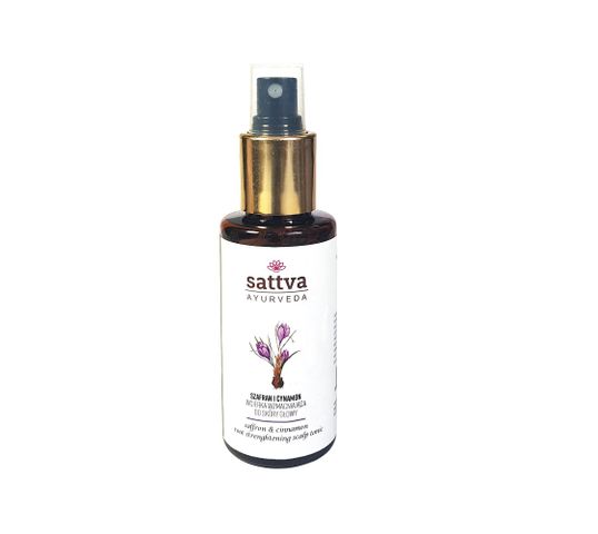 Sattva – Root Strenghtening Scalp Tonic wcierka wzmacniająca do skóry głowy Saffron & Cinnamon (100 ml)
