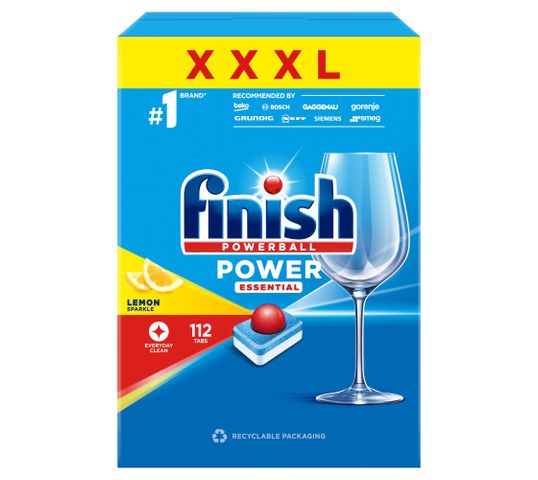 Finish Power Essential tabletki do zmywarki Lemon 112szt