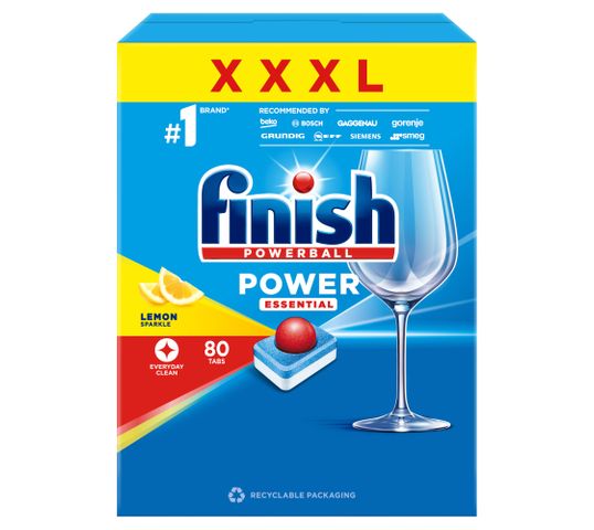 Finish Power Essential tabletki do zmywarki Lemon 80szt