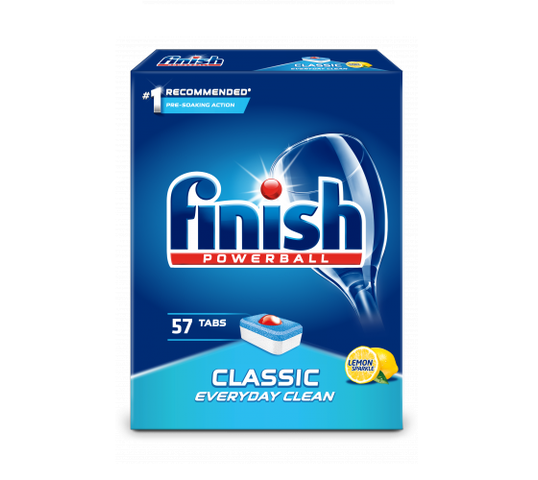 Finish Powerball Classic tabletki do zmywarki Lemon 57szt