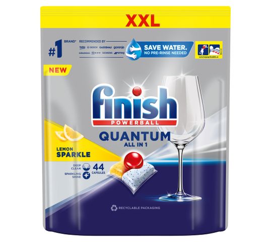 Finish Quantum All in 1 kapsułki do zmywarki Lemon (44 szt.)