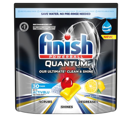Finish Quantum Ultimate kapsułki do zmywarki 30szt Lemon