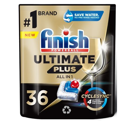Finish Ultimate Plus kapsułki do zmywarki Fresh 36szt