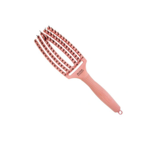 Olivia Garden Finger Brush szczotka do włosów i masażu skóry głowy Bloom Brzoskwiniowa