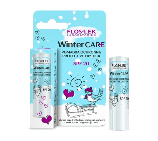 Floslek Winter Care pomadka ochronna SPF 20