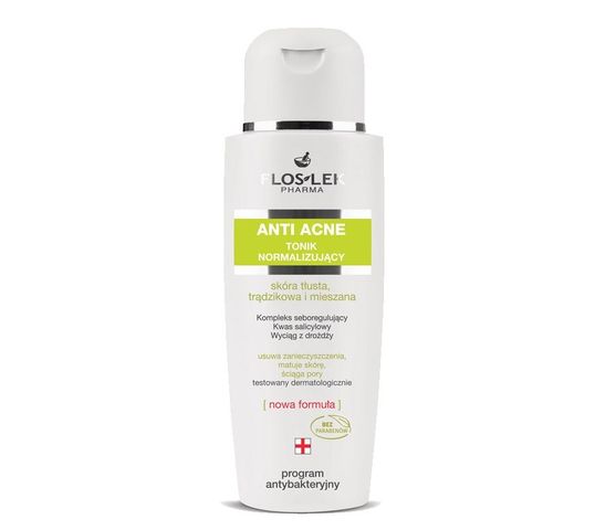 Floslek Pharma Anti Acne Program Antybakteryjny Tonik do twarzy 200 ml