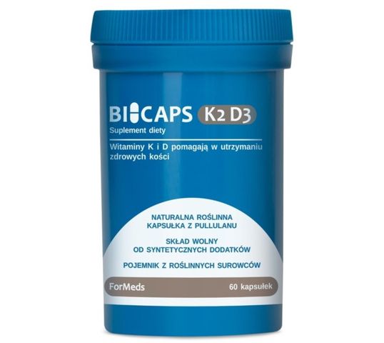 Formeds Bicaps K2 D3 suplement diety 60 kapsułek