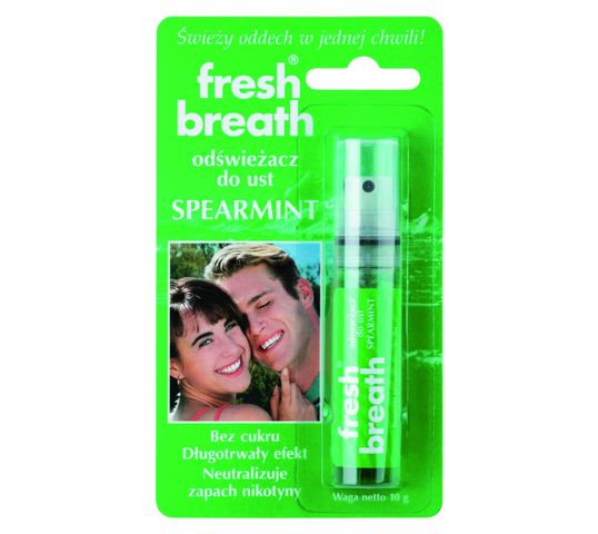 Fresh Breath Spearmint odświeżacz do ust 10 ml