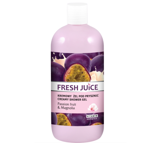 Fresh Juice Passion Fruit i Magnolia żel pod prysznic kremowy (500 ml)