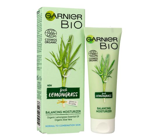Garnier BIO krem nawilżający na dzień Fresh Lemongrass (50 ml)