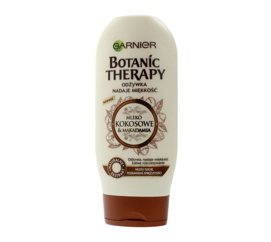 Garnier Botanic Therapy Mleko Kokosowe & Makadamia Odżywka do włosów suchych i bez sprężystości 200 ml