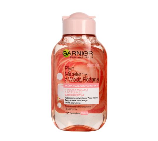 Garnier – Skin Naturals płyn micelarny z wodą różaną (100 ml)