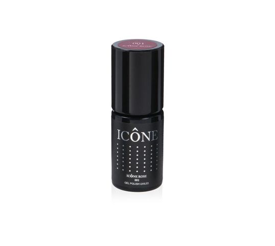 Icone Gel Polish UV/LED lakier hybrydowy 001 Rose 6ml