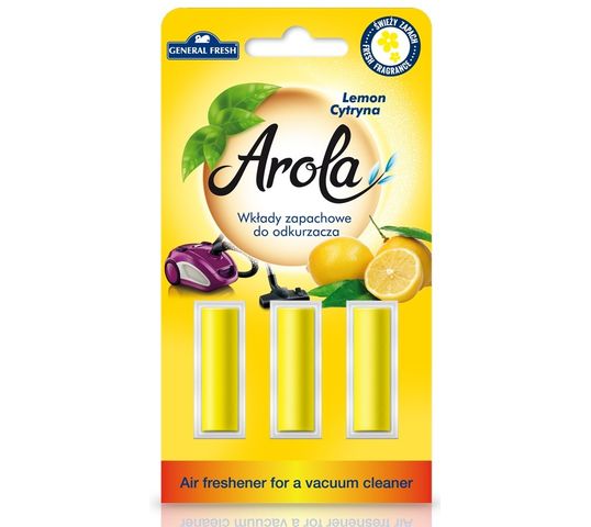 General Fresh Arola Wkłady zapachowe do odkurzacza Cytryna (1op.)