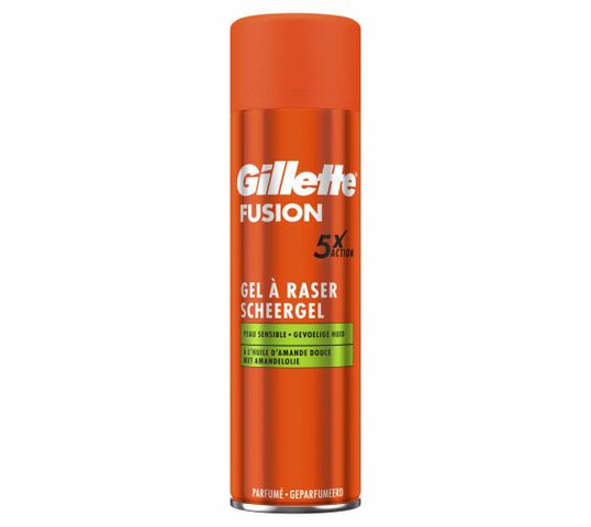 Gillette Fusion żel do golenia dla skóry wrażliwej 200ml