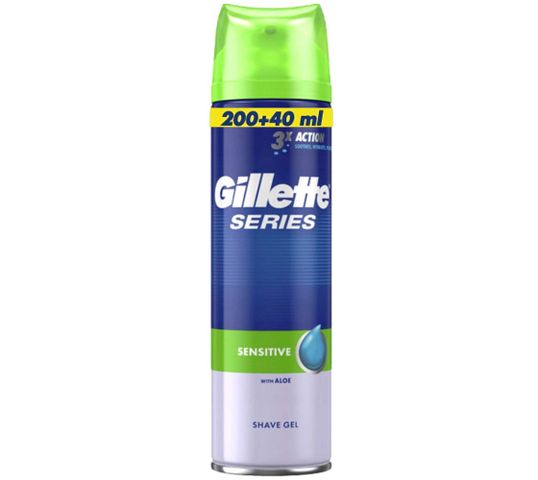 Gillette Series Sensitive żel do golenia dla skóry wrażliwej 240ml