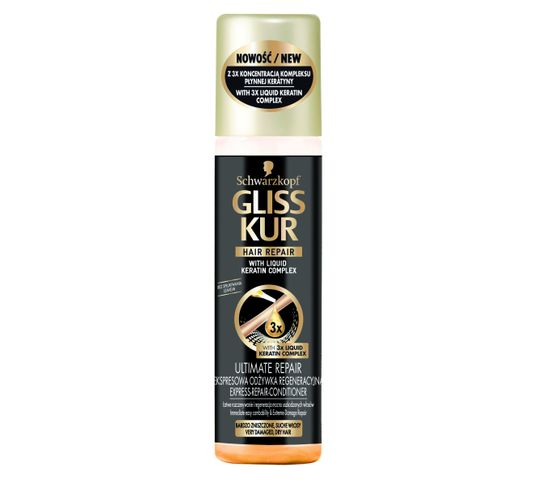 Gliss Kur odżywka-ekspresowy spray do włosów 200 ml