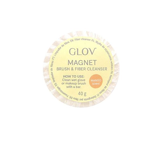 Glov Magnet Cleanser mydełko w kostce do czyszczenia rękawic i pędzli do makijażu Yellow (40 g)