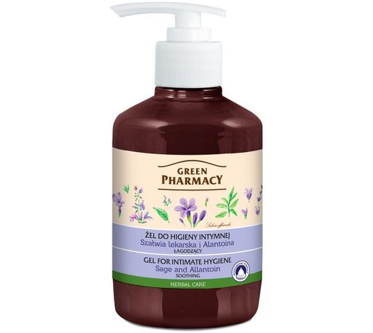 Green Pharmacy szałwia mydło do higieny intymnej łagodzące (370 ml)