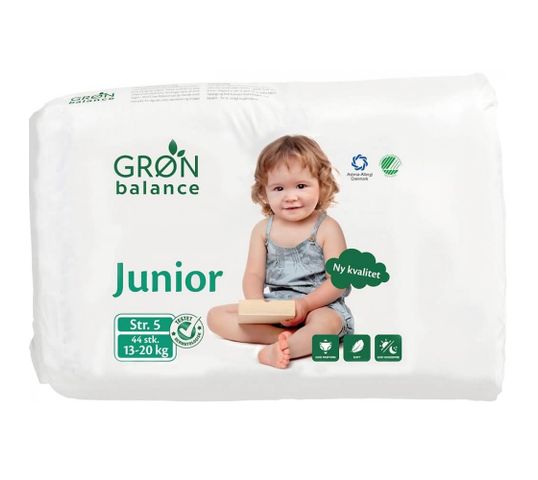 Gron Balance – Pieluchy dla dzieci Junior 13-20kg (44 szt).