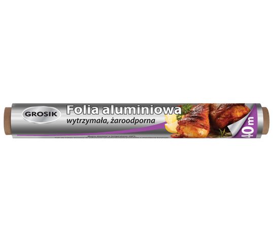 Grosik folia aluminiowa 40 m