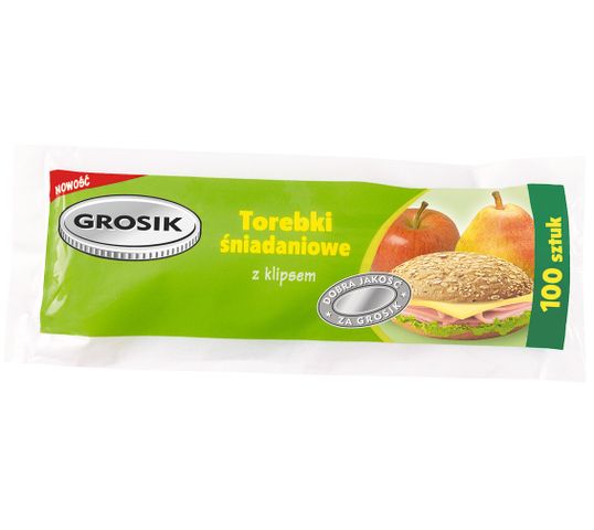 Grosik torebki śniadaniowe 100 szt.