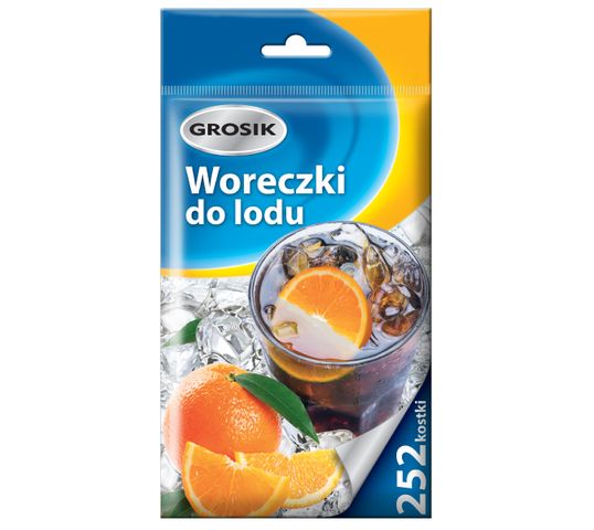 Grosik woreczki do lodu 252 kostki