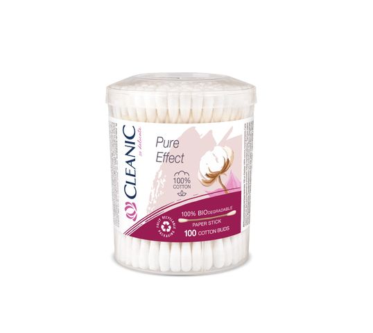 Cleanic Pure Patyczki higieniczne pudełko (100 szt.)