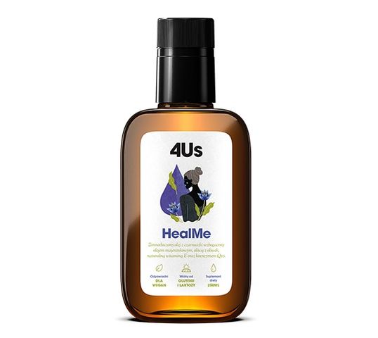 HealthLabs 4US HealMe zimnotłoczony olej z czarnuszki suplement diety (250 ml)