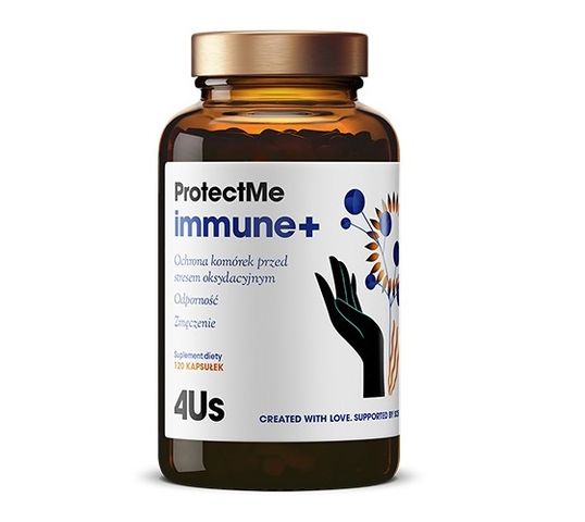 HealthLabs 4US ProtectMe Immune+ wsparcie prawidłowego funkcjonowania układu odpornościowego suplement diety (120 kaps.)