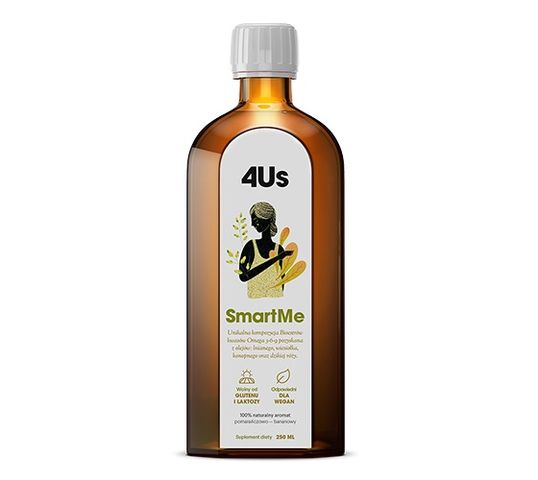 HealthLabs 4US SmartMe bioestry kwasów omega 3-6-9 suplement diety (250 ml)