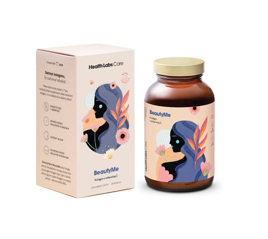 HealthLabs BeautyMe kolagen z witaminą C suplement diety 114g
