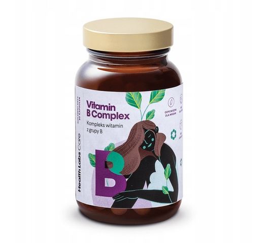 HealthLabs Vitamin B Complex kompleks witamin z grupy B (60 kapsułek)
