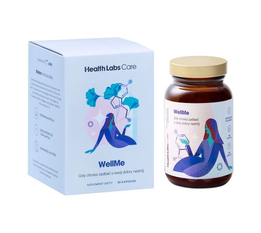 HealthLabs WellMe suplement diety na dobry nastrój 30 kapsułek