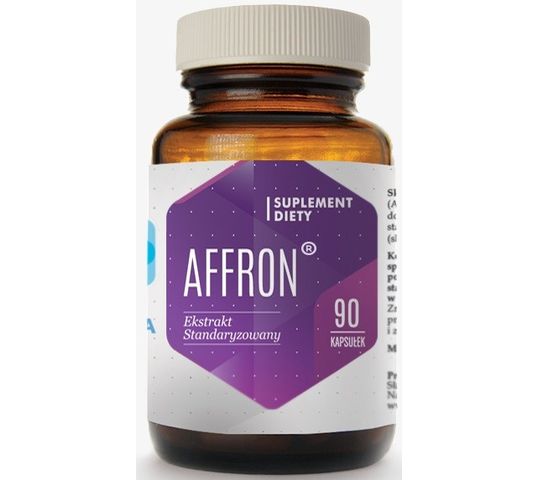 Hepatica Affron wyciąg z szafranu suplement diety 90 kapsułek