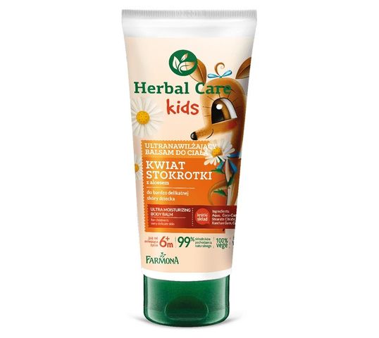 Herbal Care  Kids Ultranawilżający balsam do ciała (200 ml)