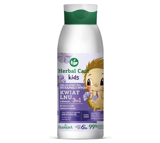 Herbal Care Kids Żel do kąpieli i mycia (400 ml)