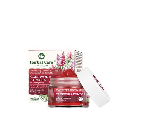 Herbal Care maseczka do twarzy liftingująco rozświetlająca Czerwona Komosa (50 ml)