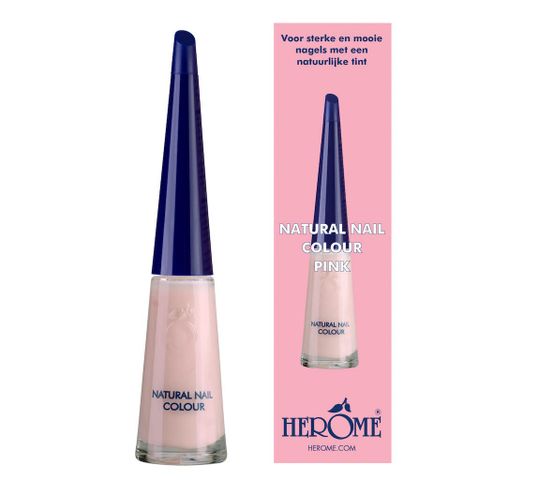 Herome Natural Nail Colour lakier do paznokci Pink 10ml