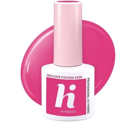 Hi Hybrid Hi Date lakier hybrydowy 209 Delicate Fuchsia 5 ml