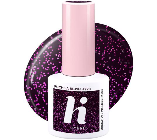Hi Hybrid Hi Party lakier hybrydowy 228 Fuchsia Blush 5 ml