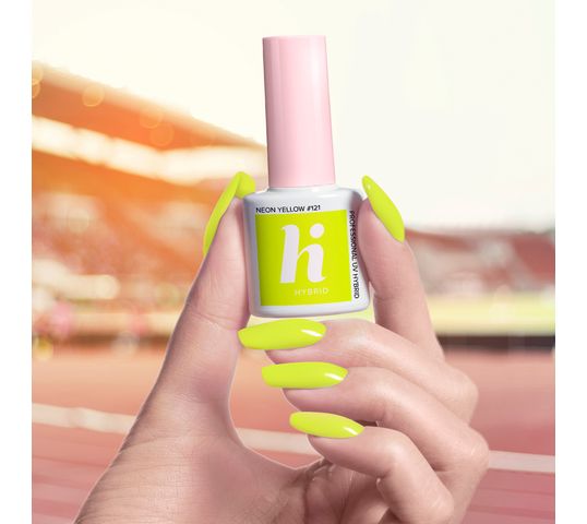 Hi Hybrid Hi Sport lakier hybrydowy 121 Neon Yellow 5 ml