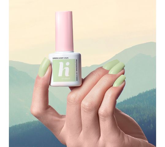 Hi Hybrid Hi Travel lakier hybrydowy 325 Green Ivory 5 ml