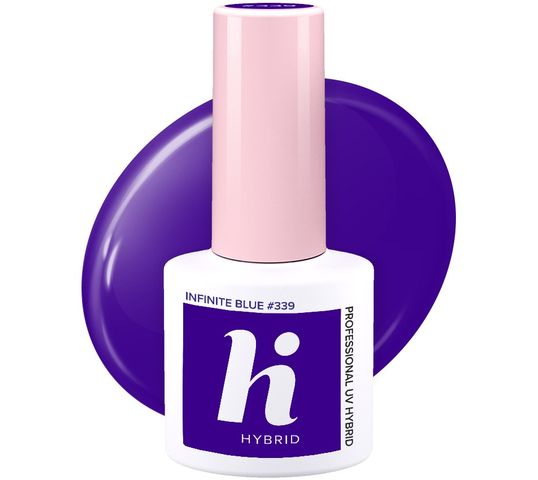 Hi Hybrid Hi Travel lakier hybrydowy 339 Infinite Blue 5 ml