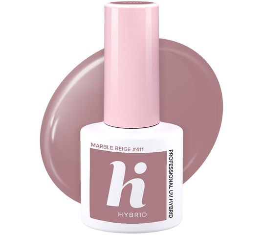 Hi Hybrid lakier hybrydowy nr 411 Marble Beige 5 ml