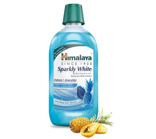 Himalaya Płyn do płukania jamy ustnej Sparkly White (450 ml)