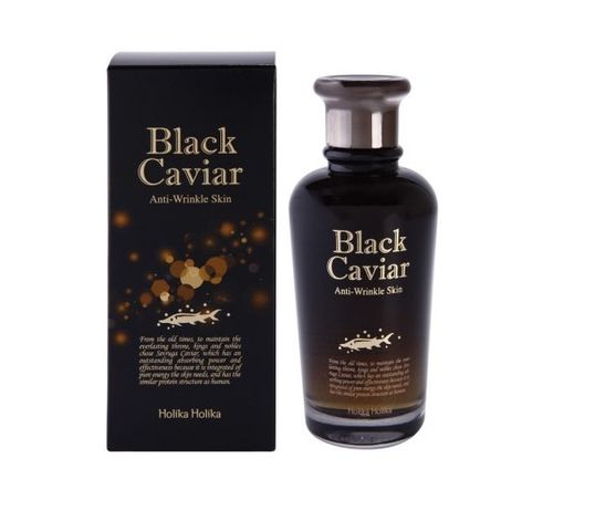 HOLIKA HOLIKA Black Caviar Anti-Wrinkle Skin przeciwzmarszczkowe serum z czarnym kawiorem 120ml