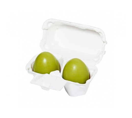 HOLIKA HOLIKA Green Tea Egg Soap oczyszczające mydło do twarzy Zielona Herbata 2x50g
